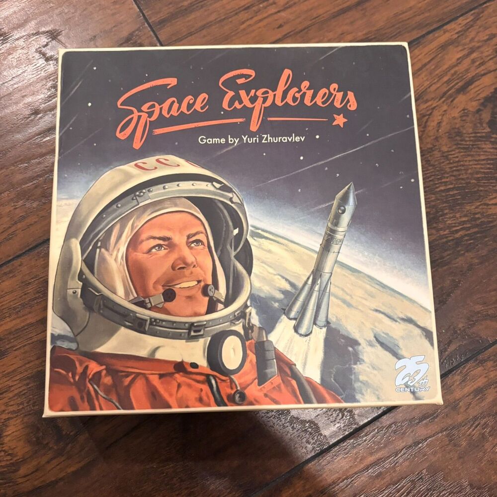 NEW Open Box Space Explorer Board Game Never Played All Pieces Present